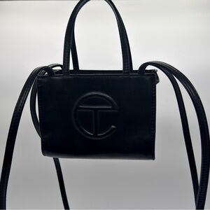 Telfar Classic Black Mini Bag